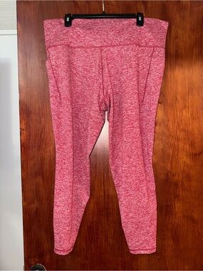 Athleta 2X Salutation Stash 7/8 Leggings